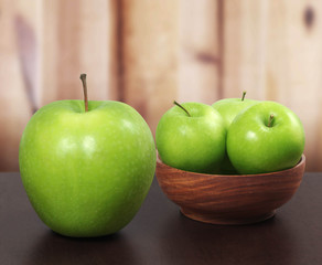 green apple
