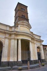 Fototapeta na wymiar Katedra Sutri. Lazio. Włochy.