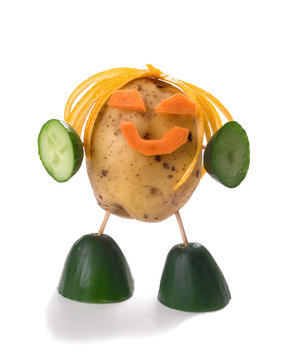 Creative fun - Potato figure