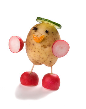 Creative fun - Potato figure