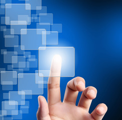touchscreen button