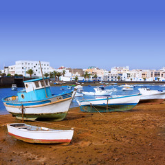 Obraz premium Arrecife in Lanzarote Charco de San Gines