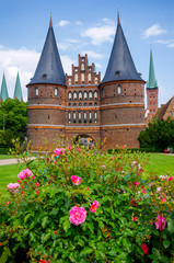 Holstentor. Lubeck, Germany