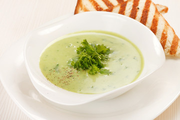 spinach soup