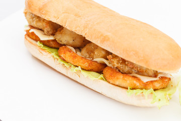 Chicken breast sandwich