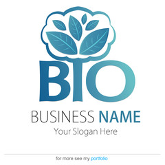 Business (Company) Logo, Bio, Eco, Vector