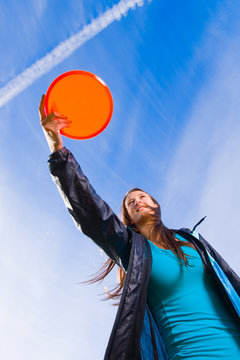 Disc and open sky