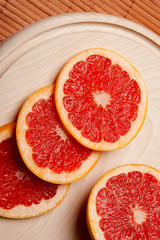 Grapefruit background
