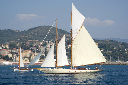 Vintage sailing