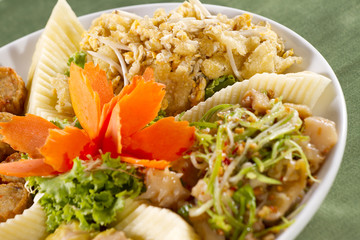 Chinese decorated appetizer, Chinese style fried appetizer