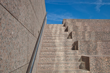 Aufwärts Treppe
