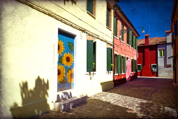 Fototapeta na wymiar Wenecja, Burano