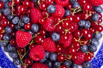 tasty mix of berries