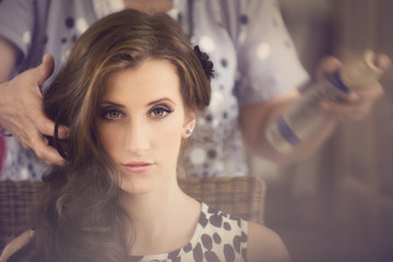 hairstyling