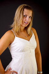 Fototapeta premium Young blond woman