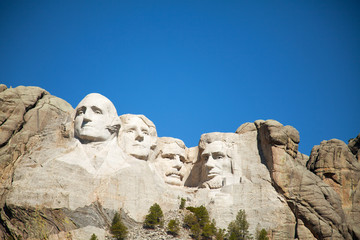 Mount Rushmore-monument in South Dakota