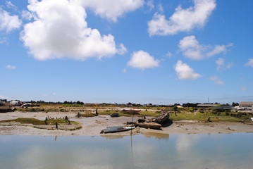 marée basse noirmoutier