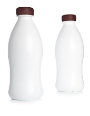 Plastic milk bottle