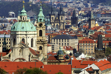 Obraz premium The Red Roofs of Prague