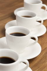 Coffee cups.