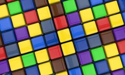 Colorful cubes