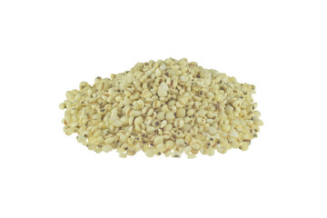 Millet isolated on white background