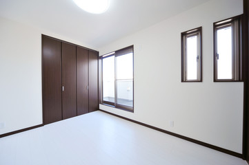 新築のベッドルーム1-1