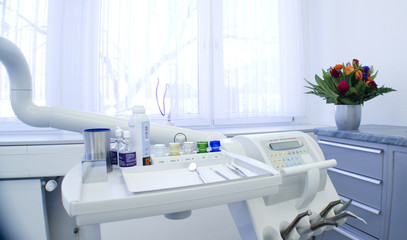 Behandlungsraum in Zahnarztpraxis