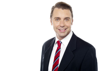 Smiling portrait of successful business enterprise