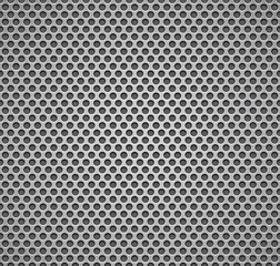 Metal grill seamless pattern.