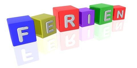 3D Bunte Würfel - Ferien I