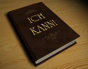 3D Buch - ICH KANN