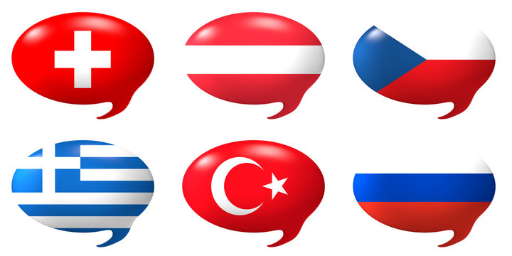 Speech balloon - Europe 2