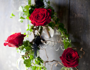 décoration florale deuil mariage