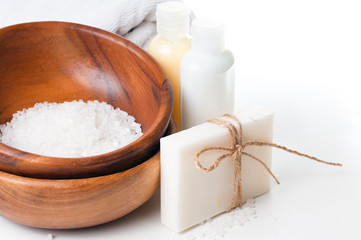 products for spa, body care and hygiene