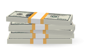 Banknotes stack