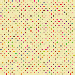 Seamless Polka dot pattern