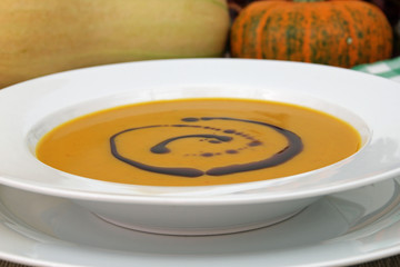 Kürbiscremesuppe