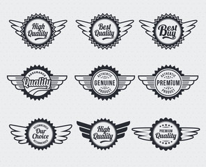 Vintage Styled Premium Quality labels