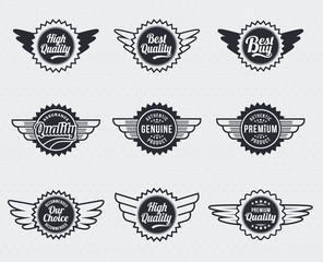 Vintage Styled Premium Quality labels