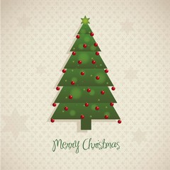 Naklejka premium Christmas tree