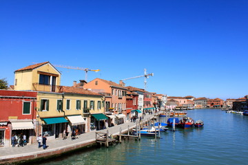 Fototapeta na wymiar Village of Murano (Wenecja, Italie)