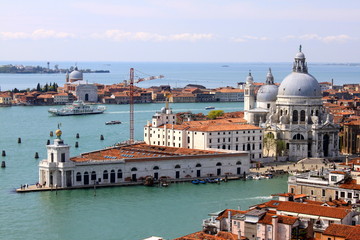 Vue a&eacute;rienne de Venise (Italie)