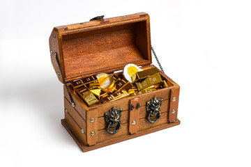 Schatzkiste Goldschatz