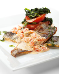 Seabass with Tomato