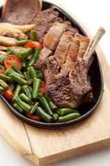 Grilled Meat Pan