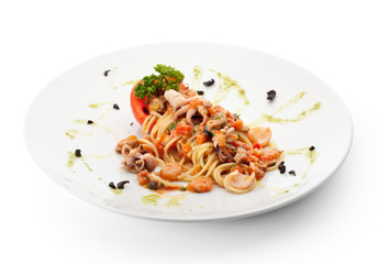Seafood Spaghetti