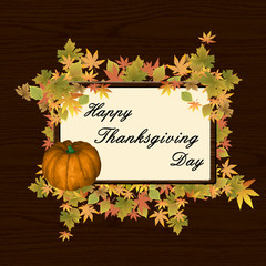 Happy thanksgiving day background