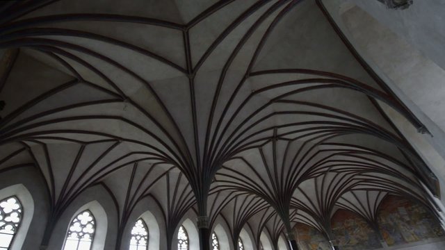 Malbork Gothic castle in Pomerania region of Poland.