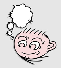 Cartoon think